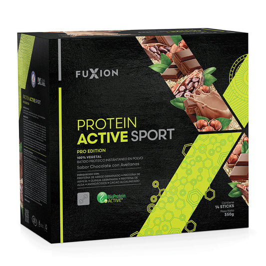 PROTEIN ACTIVE SPORT - CHOCOLATE CON AVELLANAS