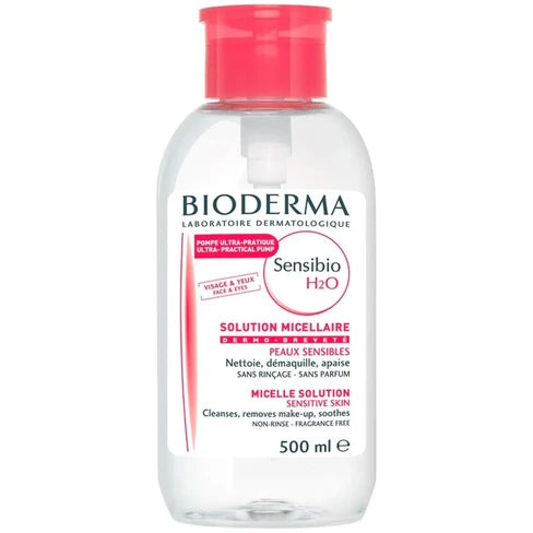BIODERMA SENSIBIO H2O PUMP INV FCO. X 500ML