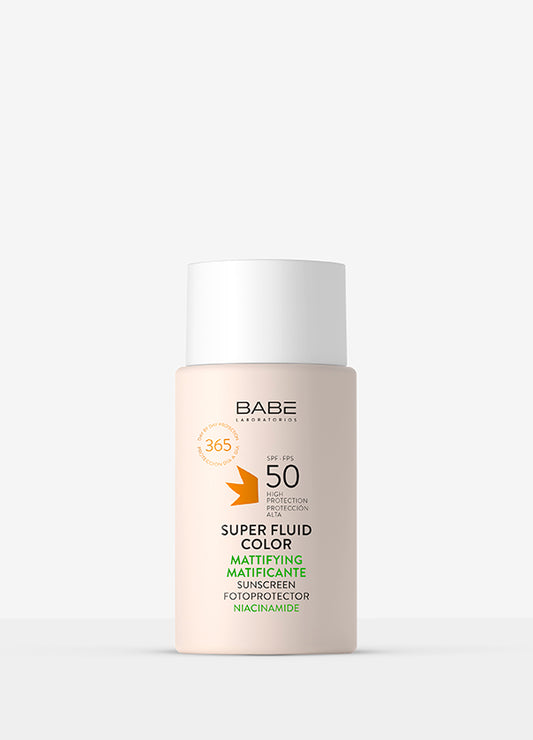 BABE Super Fluid Color Matificante SPF 50