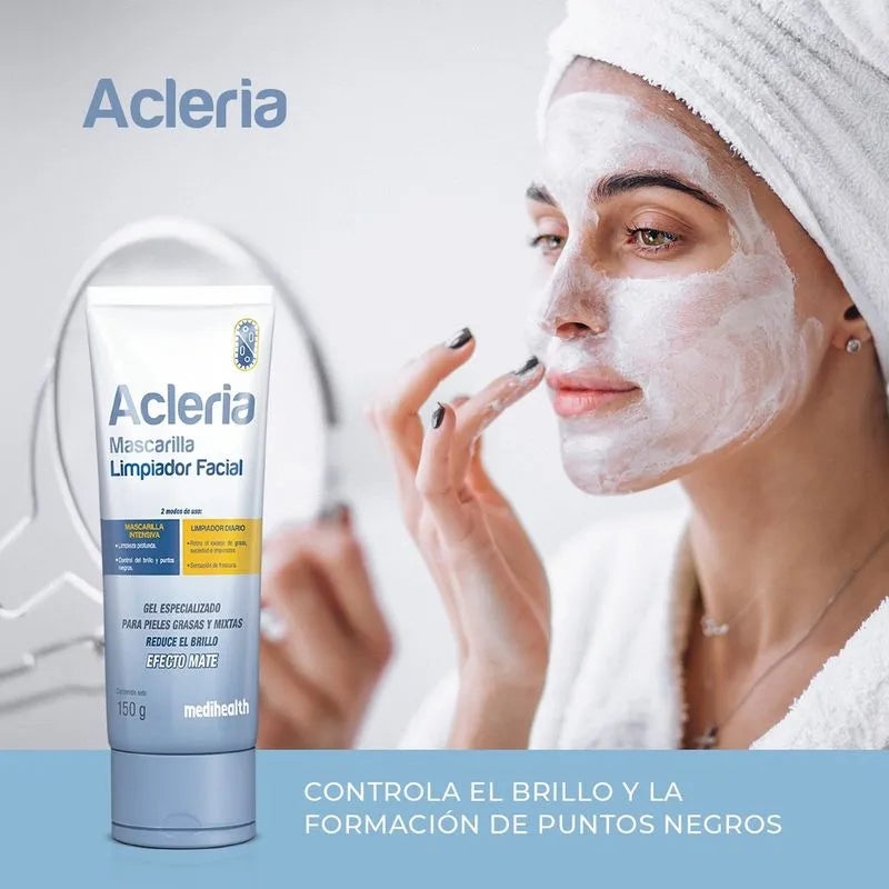 Acleria mascarilla limpiador facial x 150g