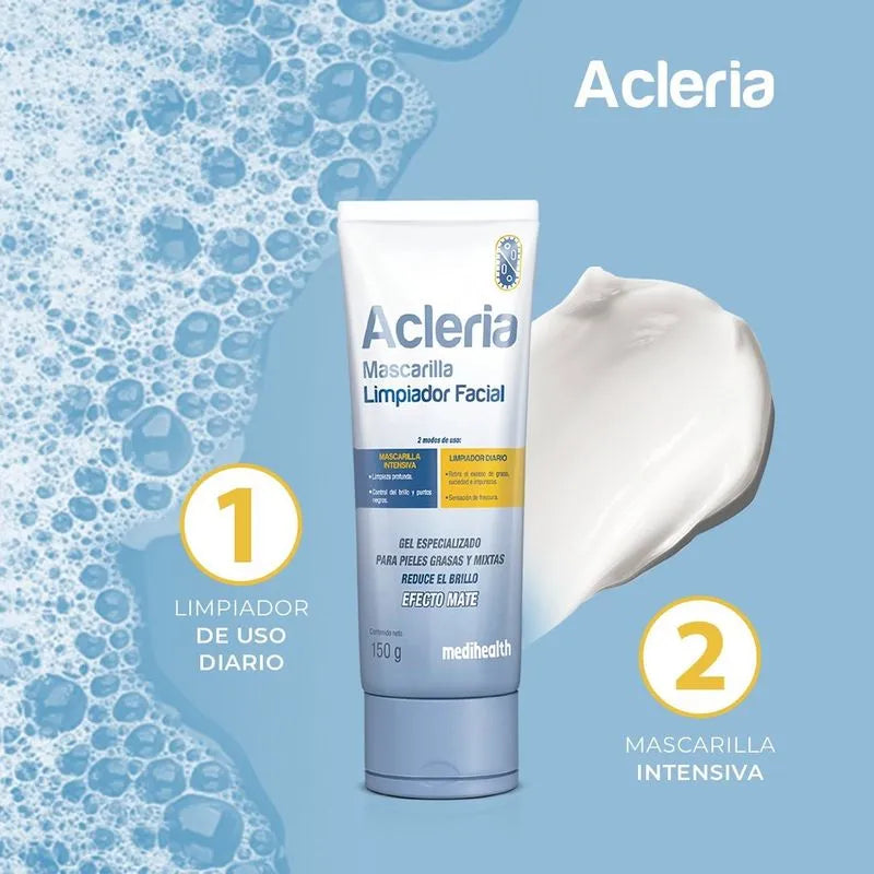 Acleria mascarilla limpiador facial x 150g