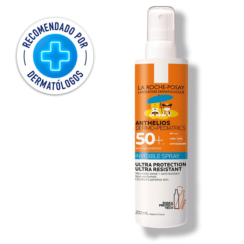 Protector Solar Corporal Anthelios Spray Dermopediátrico FPS 50+ 200ml