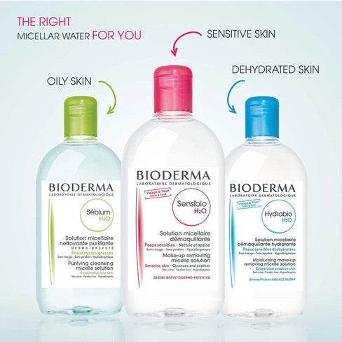 BIODERMA SENSIBIO H2O PUMP INV FCO. X 500ML