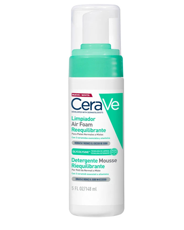 CERAVE Limpiador Air Foam Reequilibrante