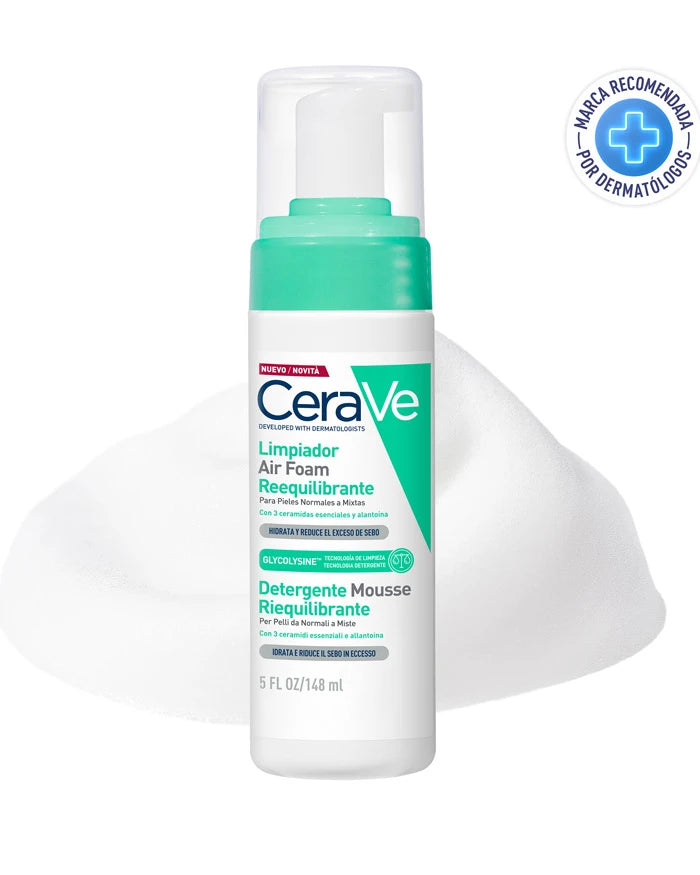 CERAVE Limpiador Air Foam Reequilibrante
