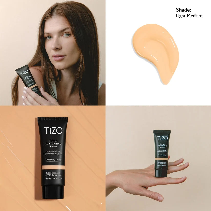TiZO Tinted Moisturizing Serum Medium-Deep SPF 30 Sunscreen