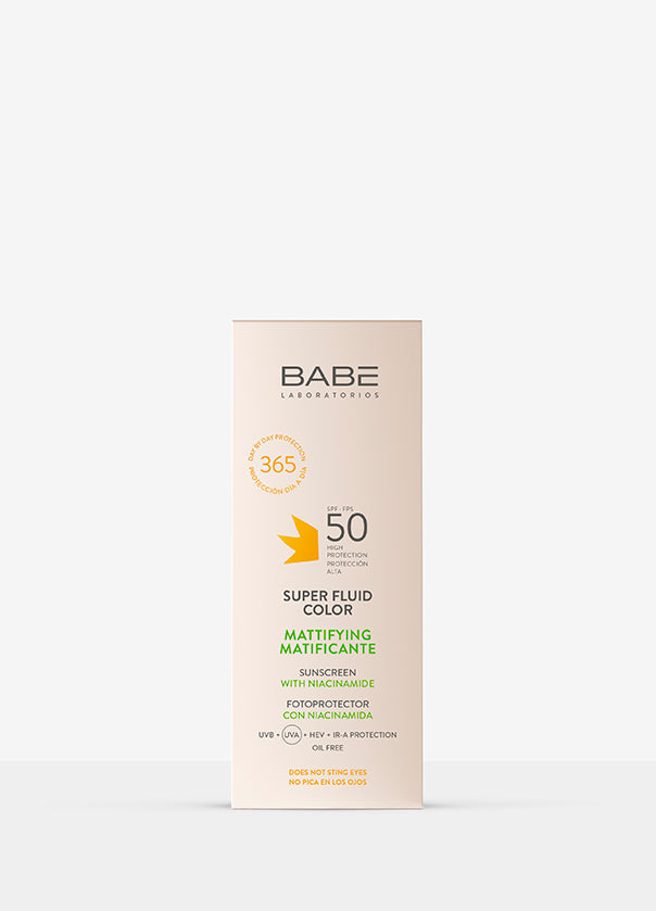 BABE Super Fluid Color Matificante SPF 50