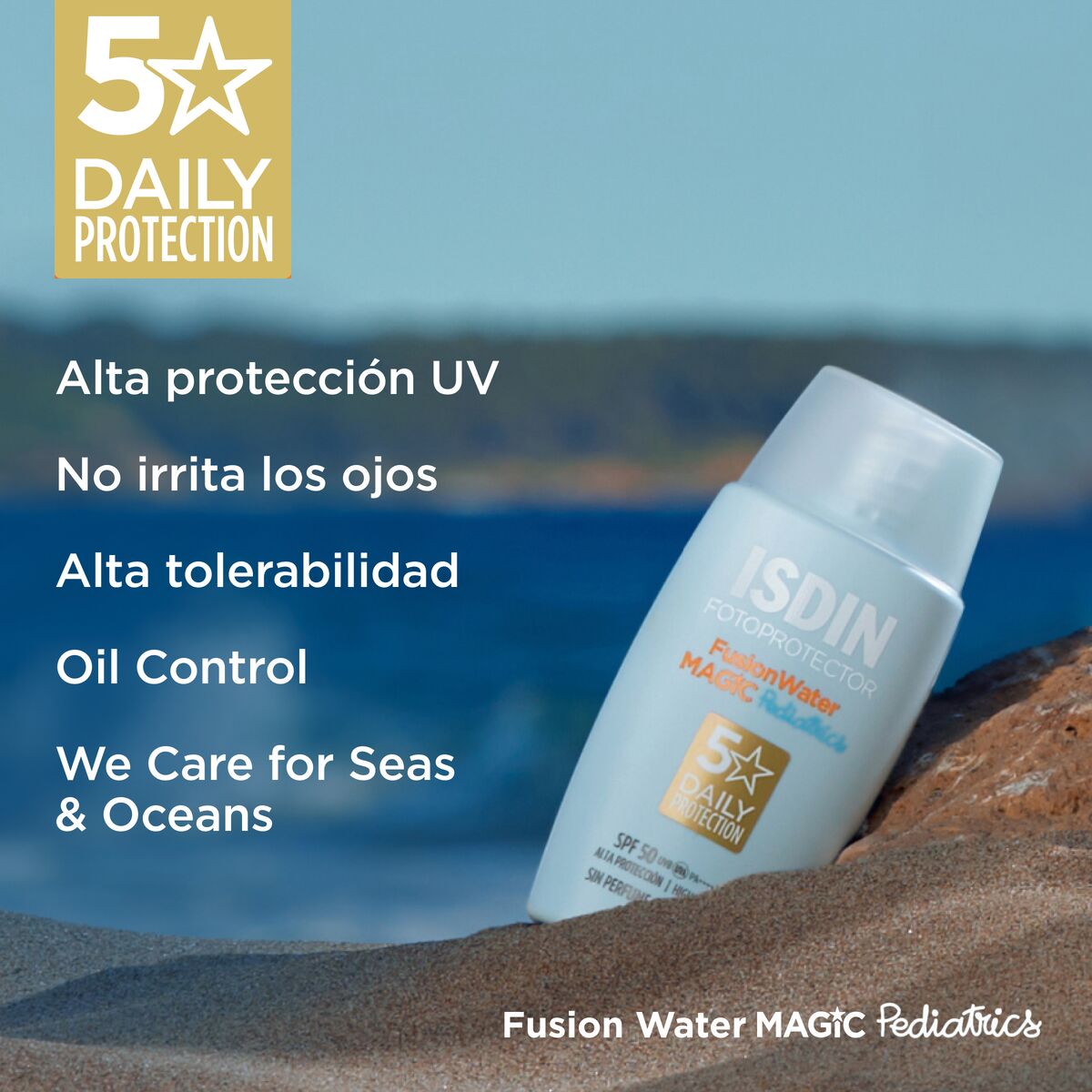 FOTOP ISDIN PEDIATRICS FUSION WATER SPF50  50ML