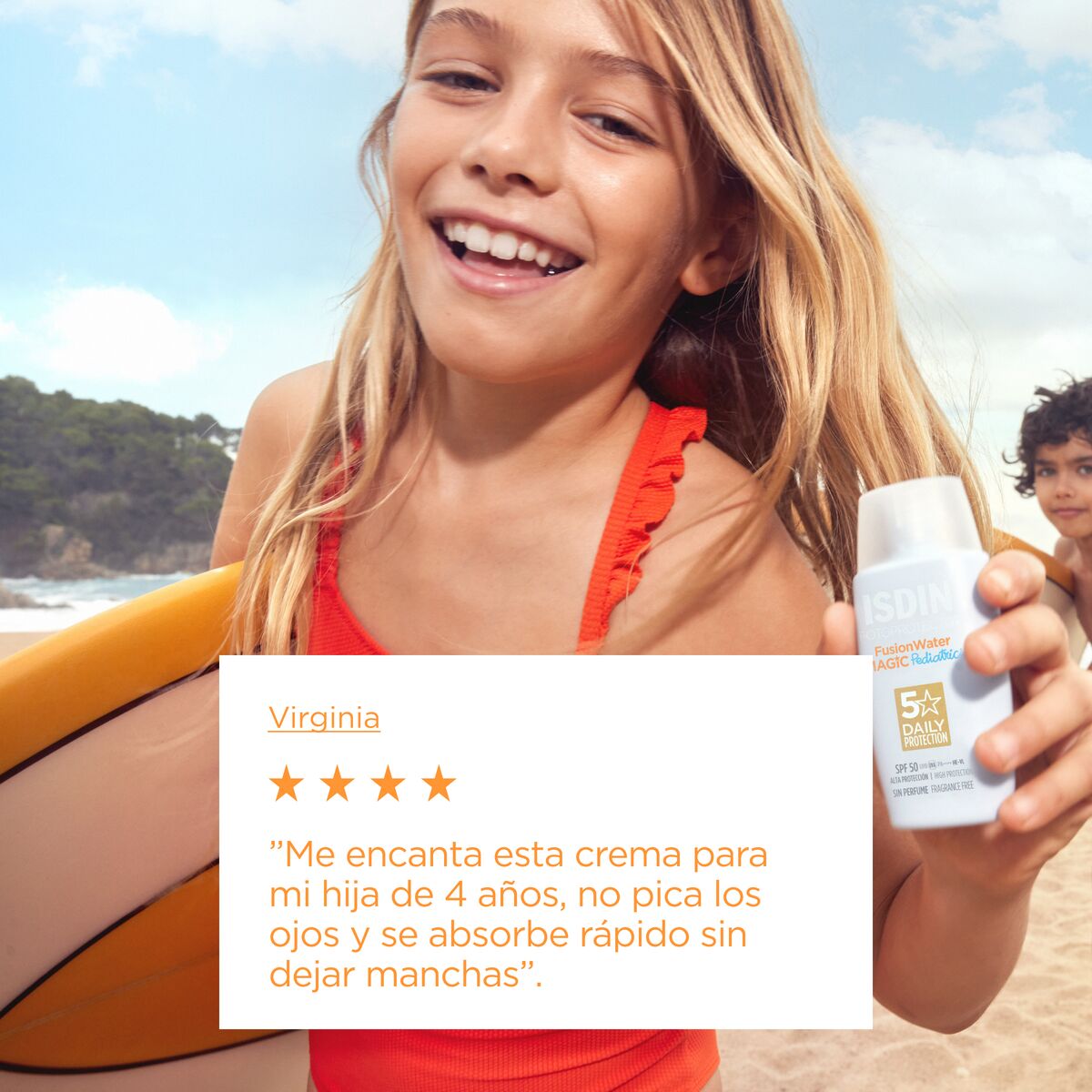 FOTOP ISDIN PEDIATRICS FUSION WATER SPF50  50ML